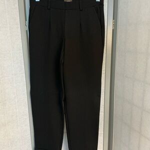 Crosby Pull-On Black Ankle Pants